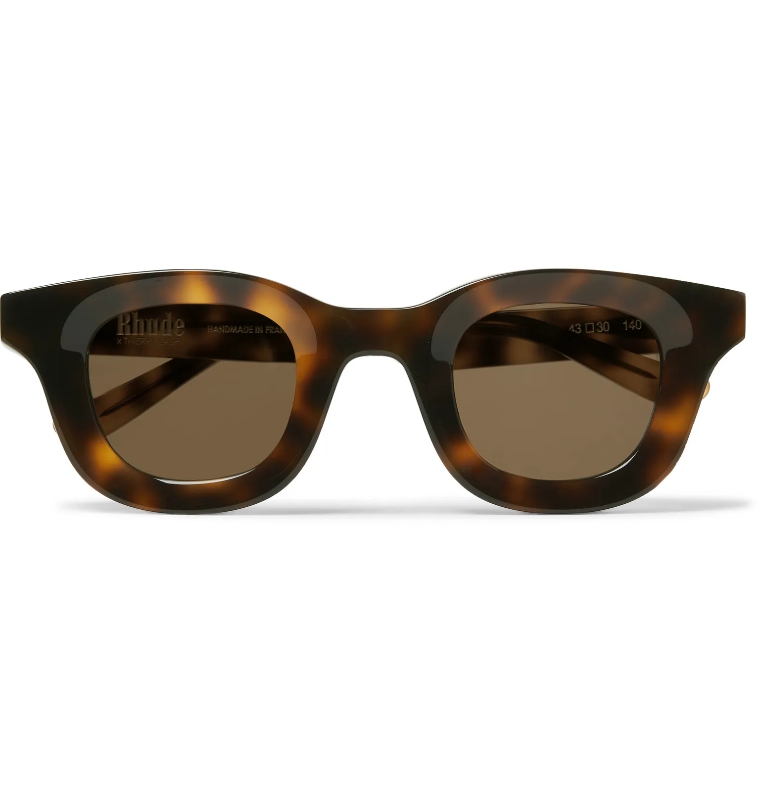 + Thierry Lasry Rhodeo Square-Frame Tortoiseshell Acetate Sunglasses - 1