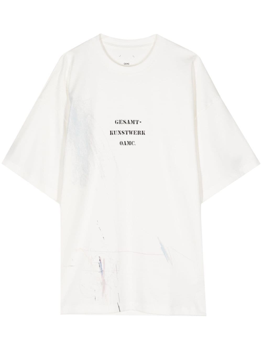 Scribble organic cotton T-shirt - 1