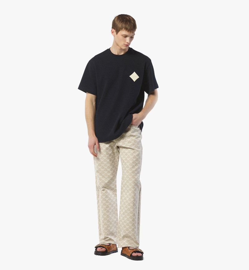 MCM Logo Patch Bouclé T-Shirt outlook