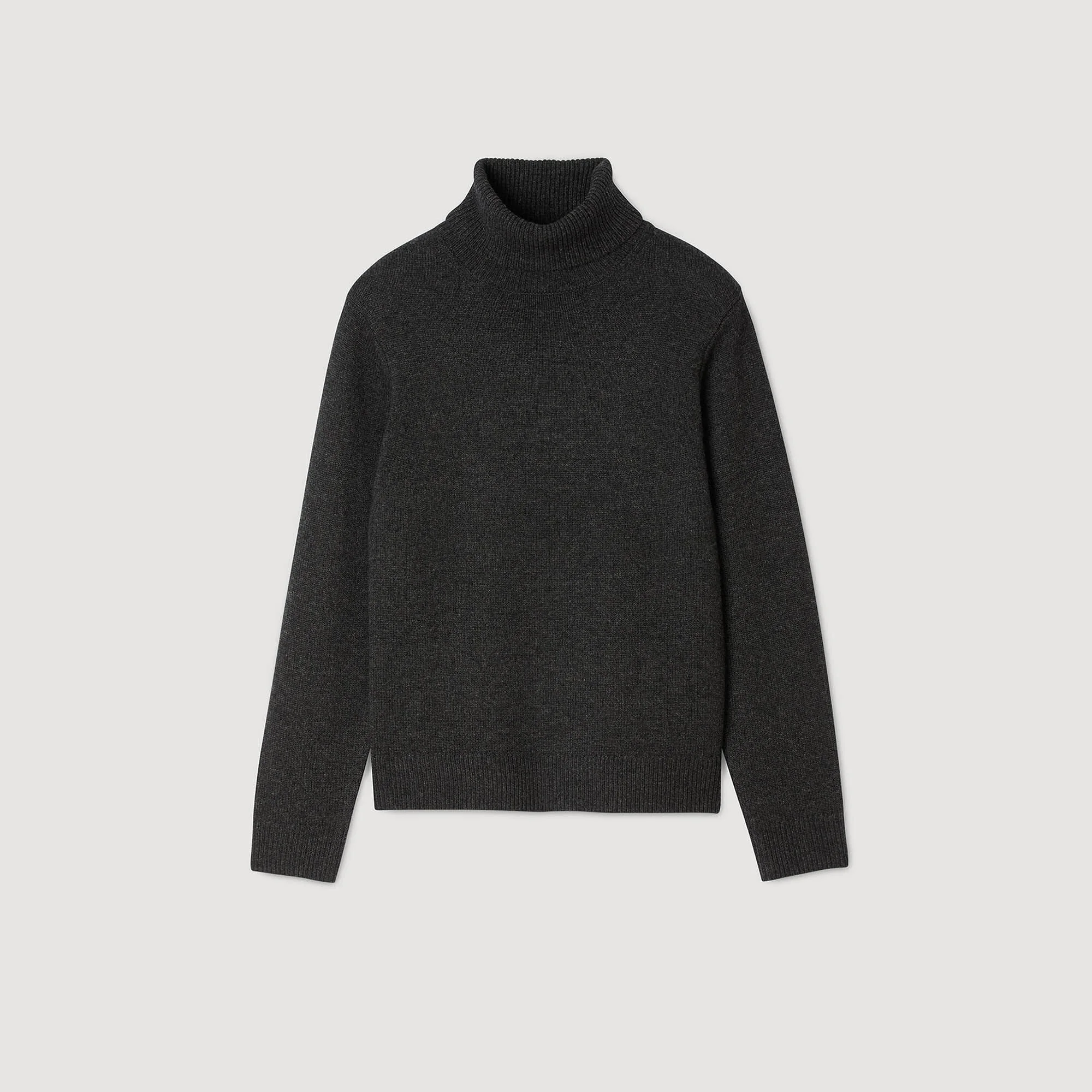 WOOL AND CASHMERE TURTLENECK - 1