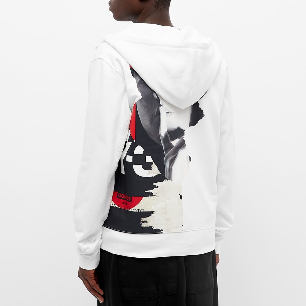 Y-3 Graphic Logo Zip Hoody - 5