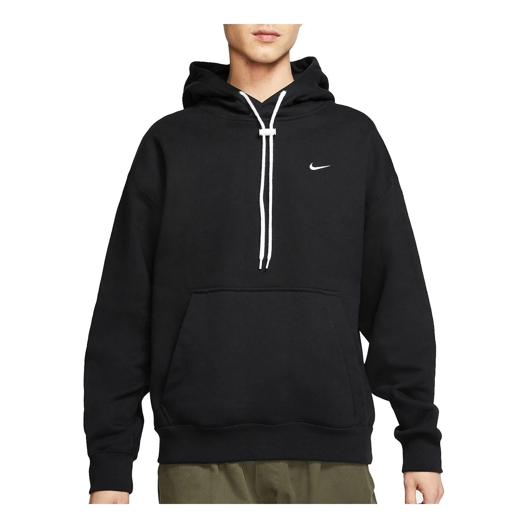 Nike Lab Solid Hooded Sweatshirt For Men Black CD6393-011 - 1
