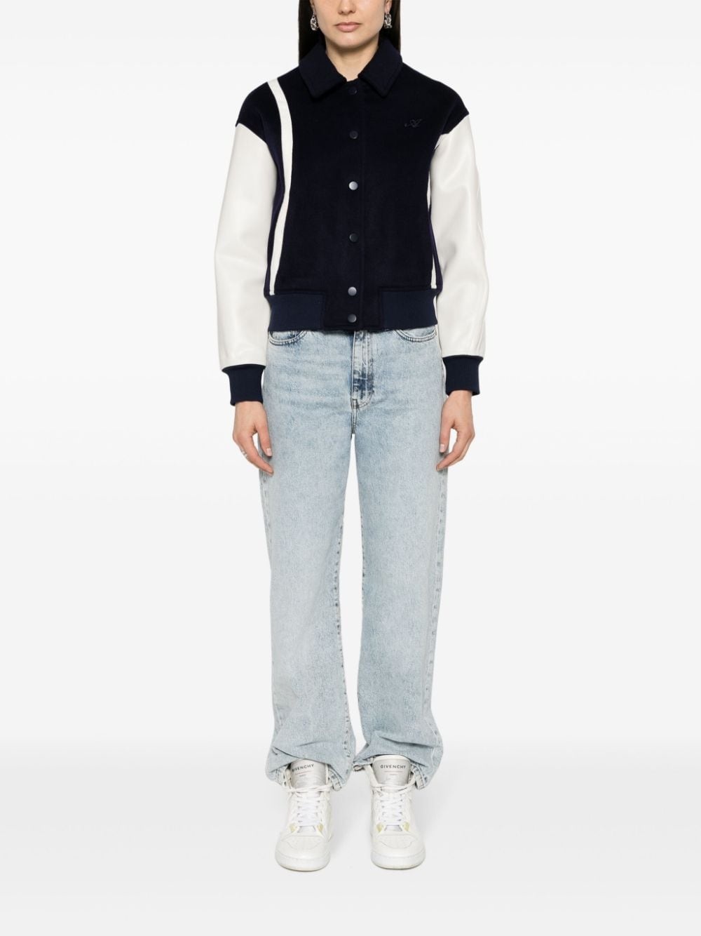 Bay logo-embroidered bomber jacket - 2