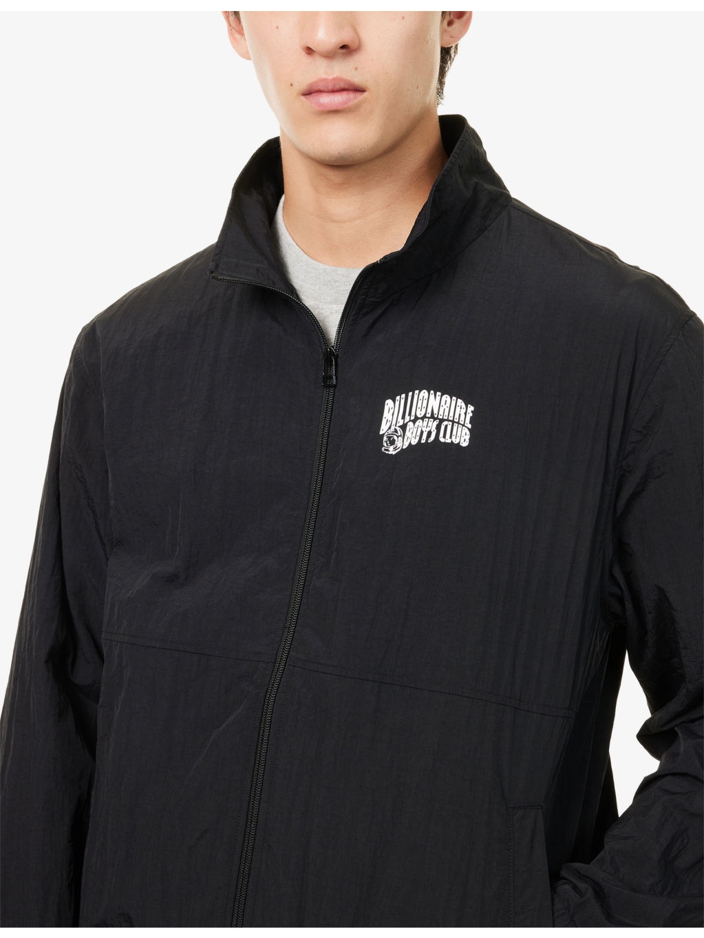 Small Arch Logo-Print Shell Track Jacket - 5