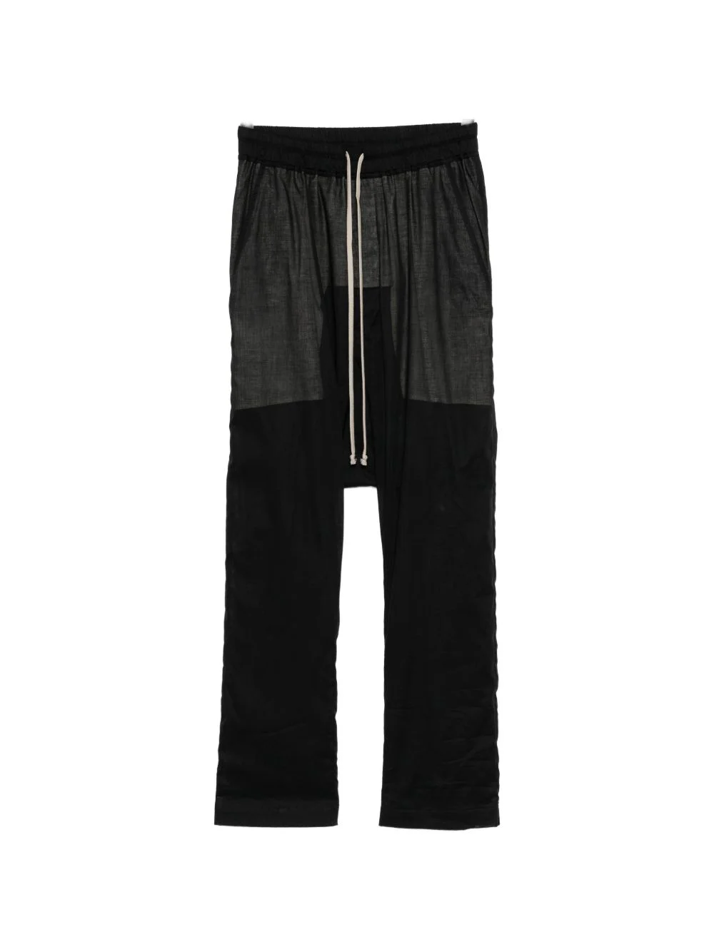 DRAWSTRING SILM TROUSERS - 1