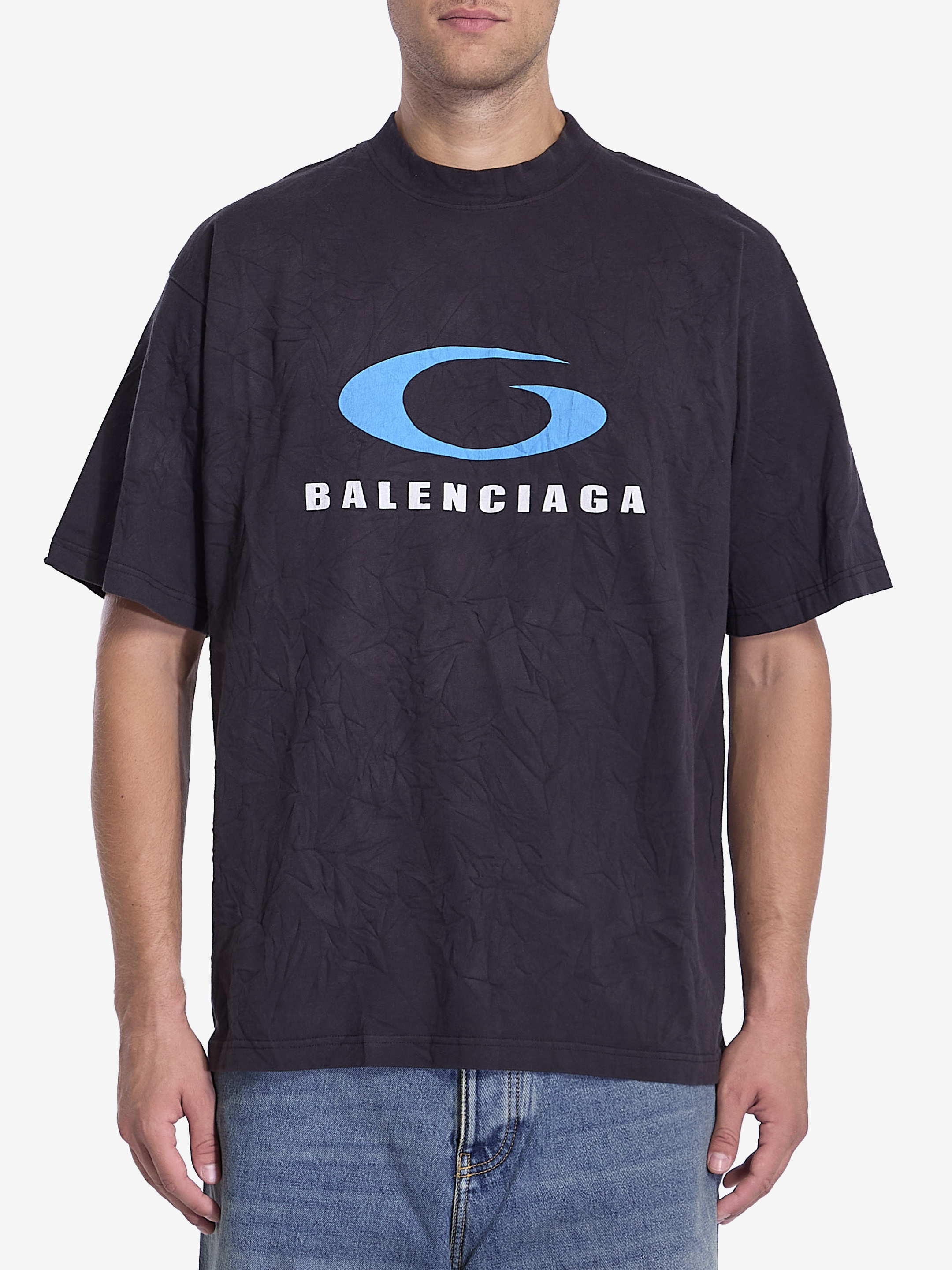 トップス 90s balenciaga sports s/s shirt Balenciaga x adidas 90s Medium-Size T-Shirt - Black | eBay