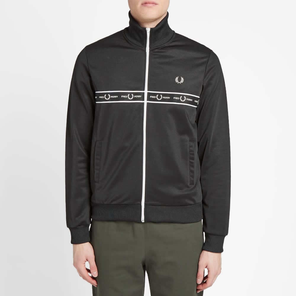 Fred Perry Authentic Taped Chest Track Jacket - 4