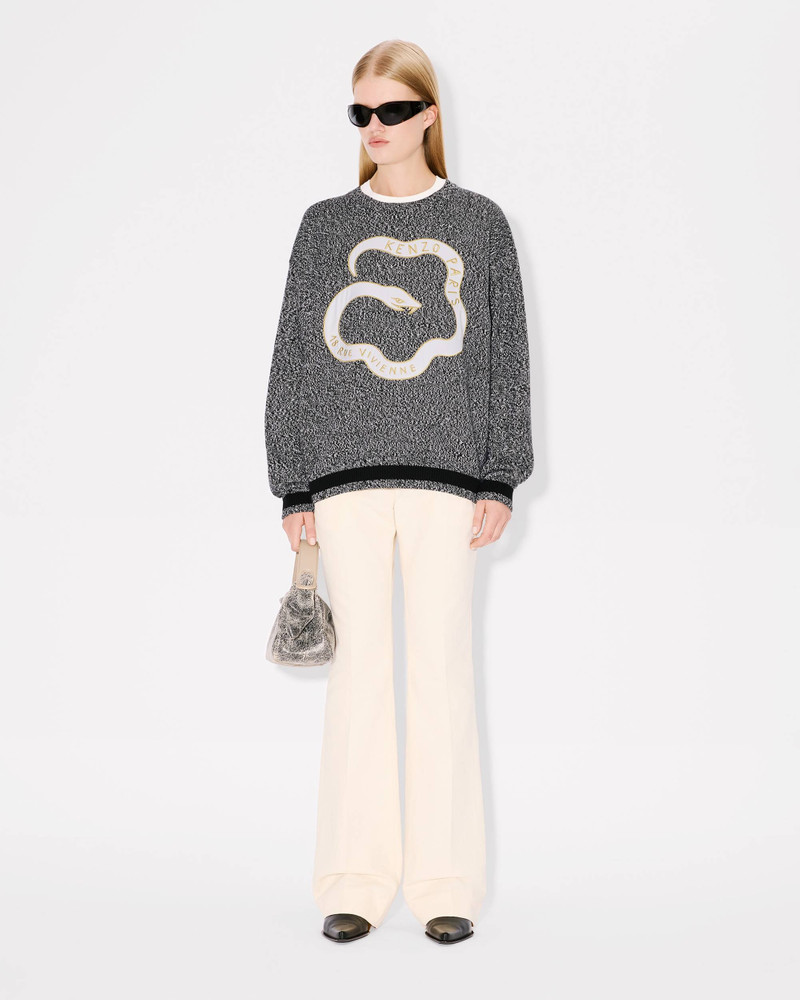 'Lunar New Year' genderless jumper in wool and cotton 5