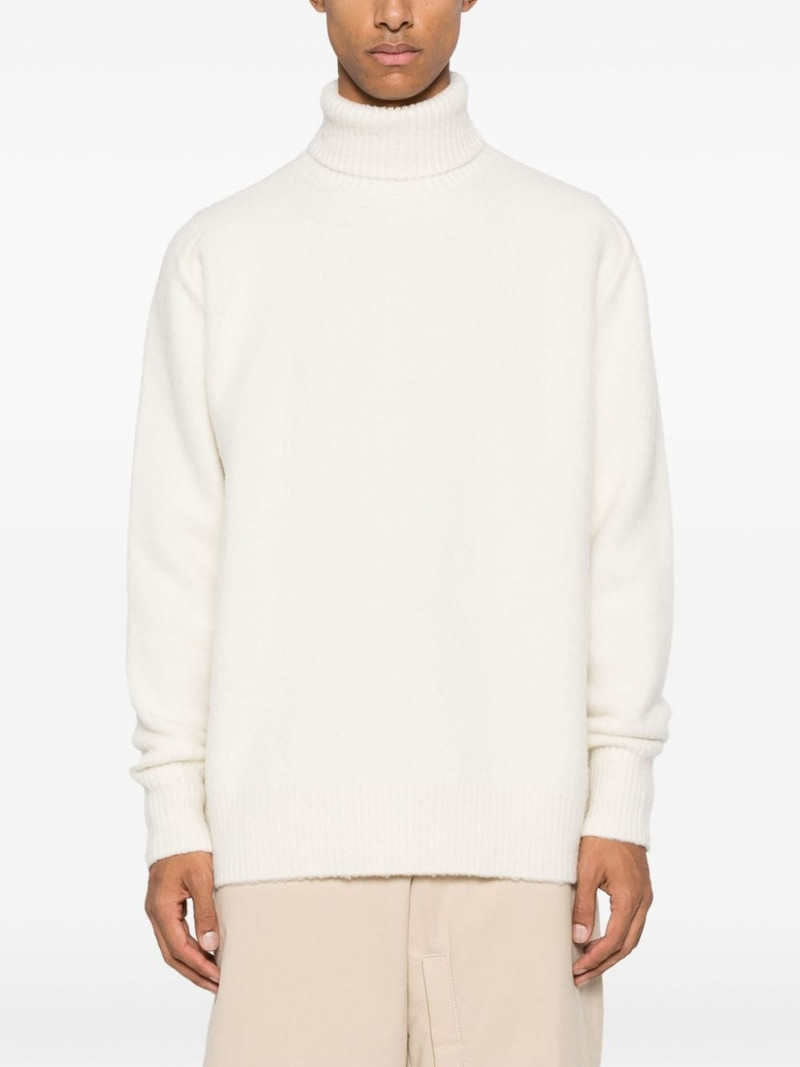 intarsia-knit logo wool jumper 3