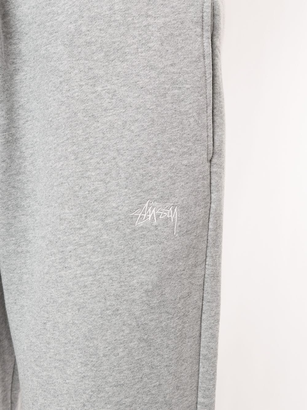 Stock embroidered logo track pants - 5