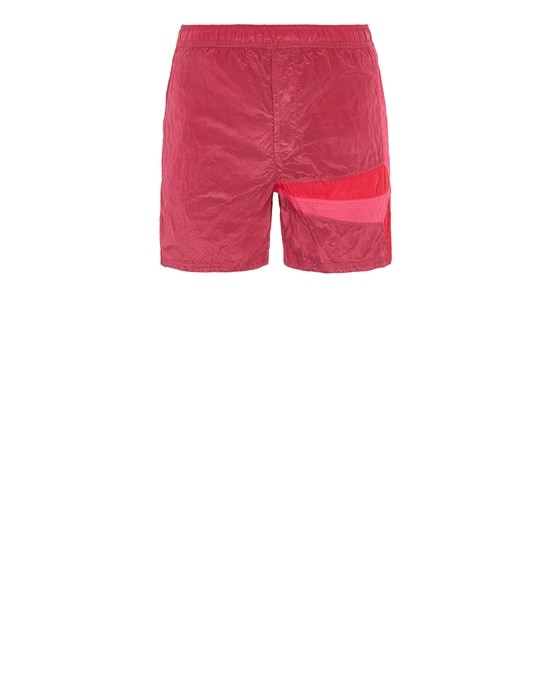 B0142 NYLON METAL IN ECONYL® REGENERATED NYLON_ STAR INLAY_ GARMENT DYED CYCLAMEN - 1