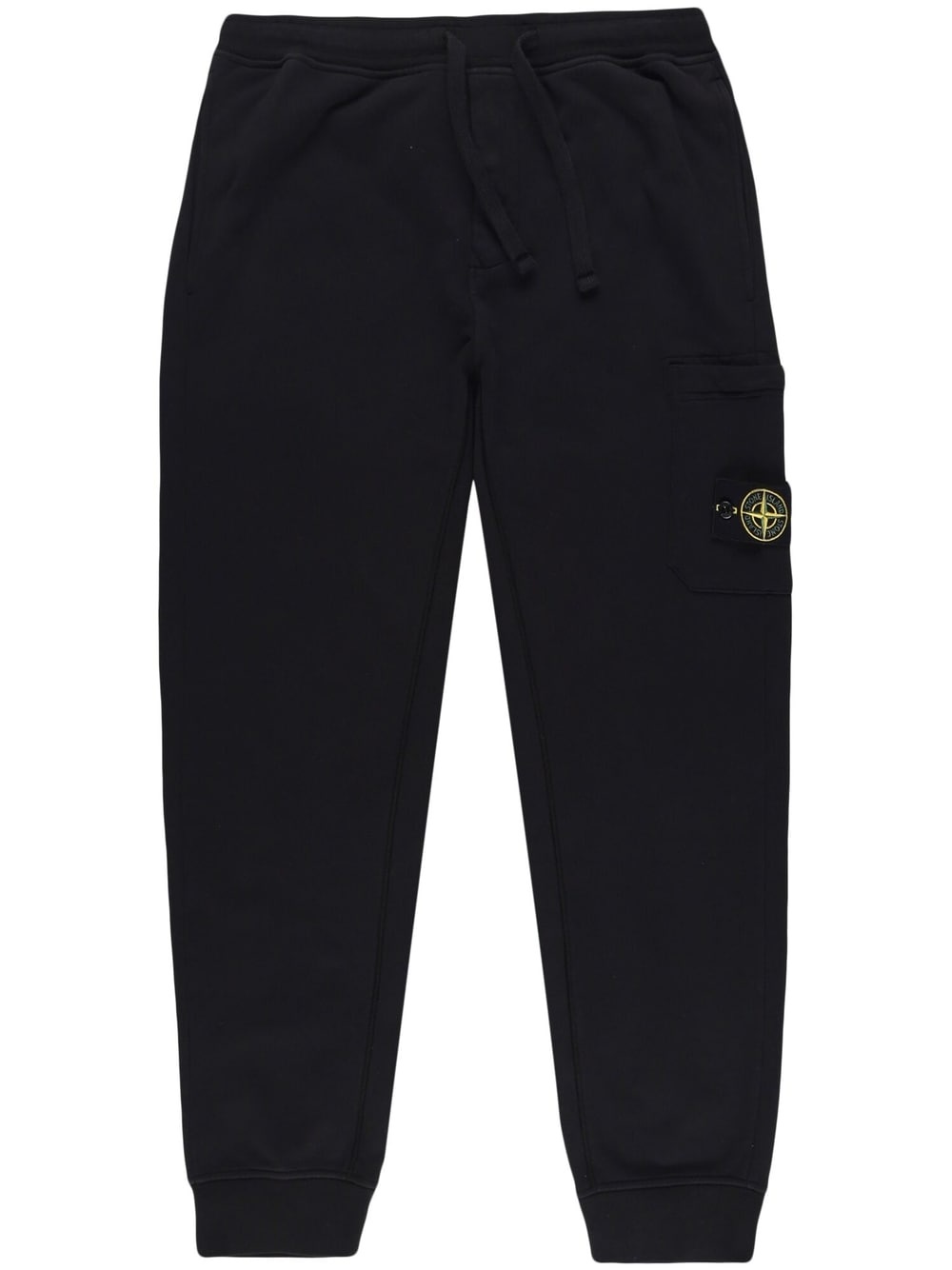 logo-patch detail track pants - 1