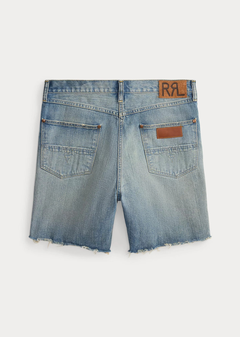 RRL by Ralph Lauren Straight Fit Byran Denim Short outlook
