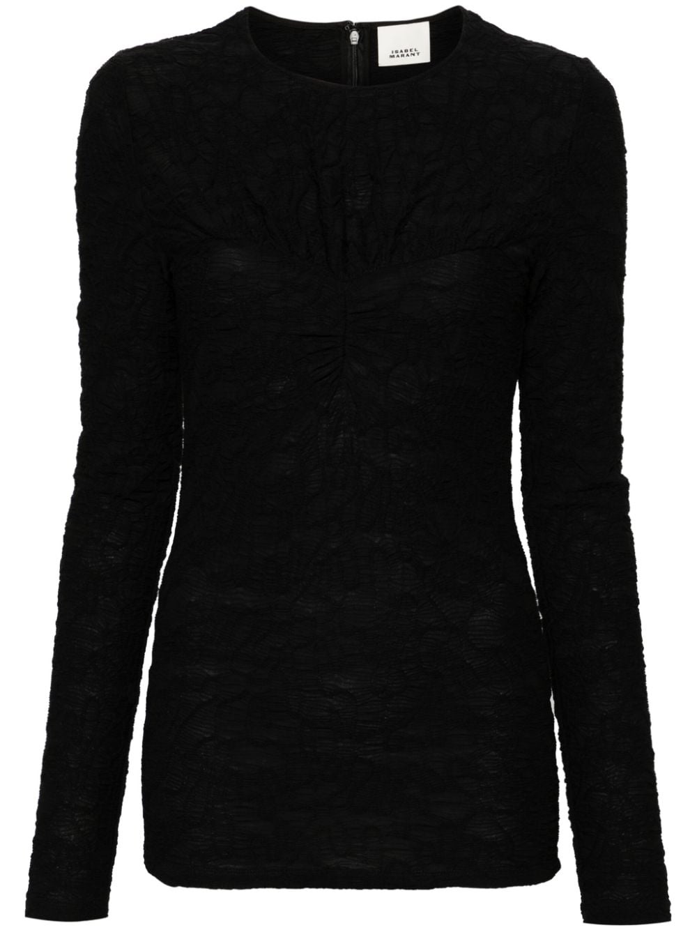 Floride ruched T-shirt - 1