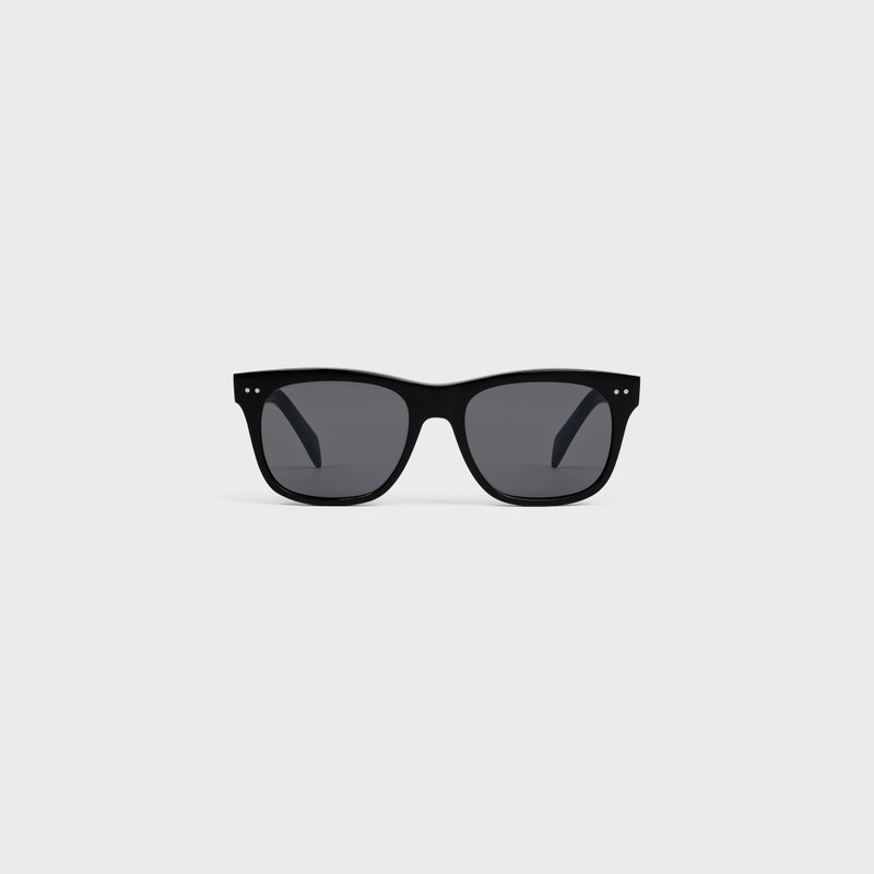 Black Frame 59 sunglasses in Acetate 1