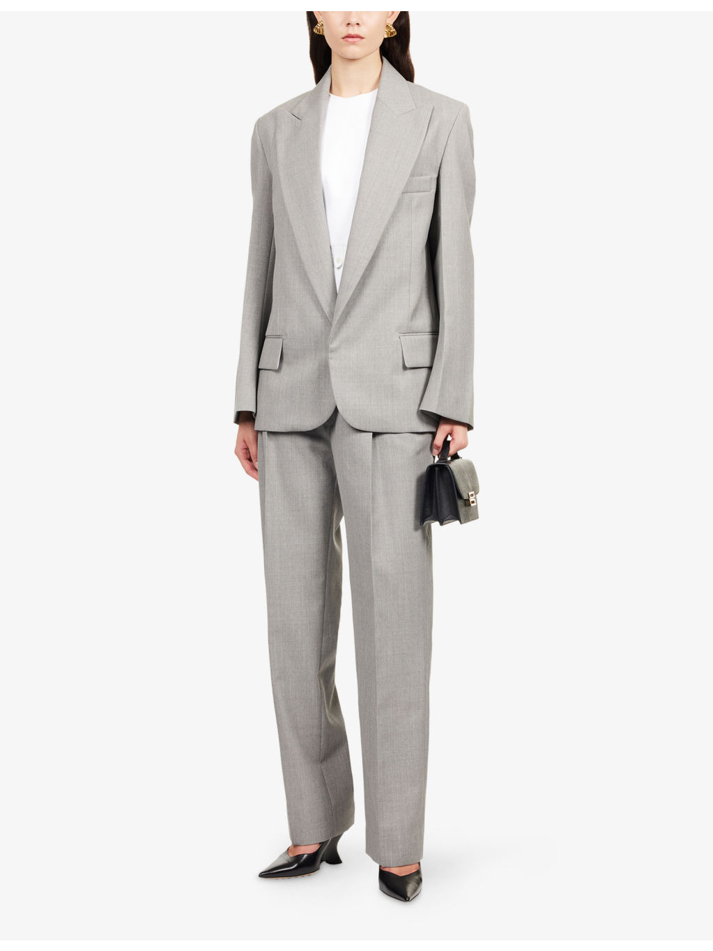 Pleated Straight-Leg Wool And Cashmere Trousers - 2