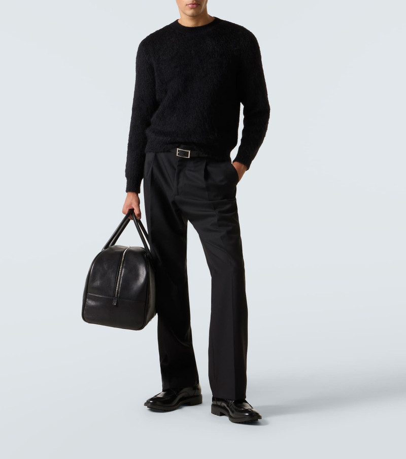 SAINT LAURENT Mohair and wool-blend sweater outlook