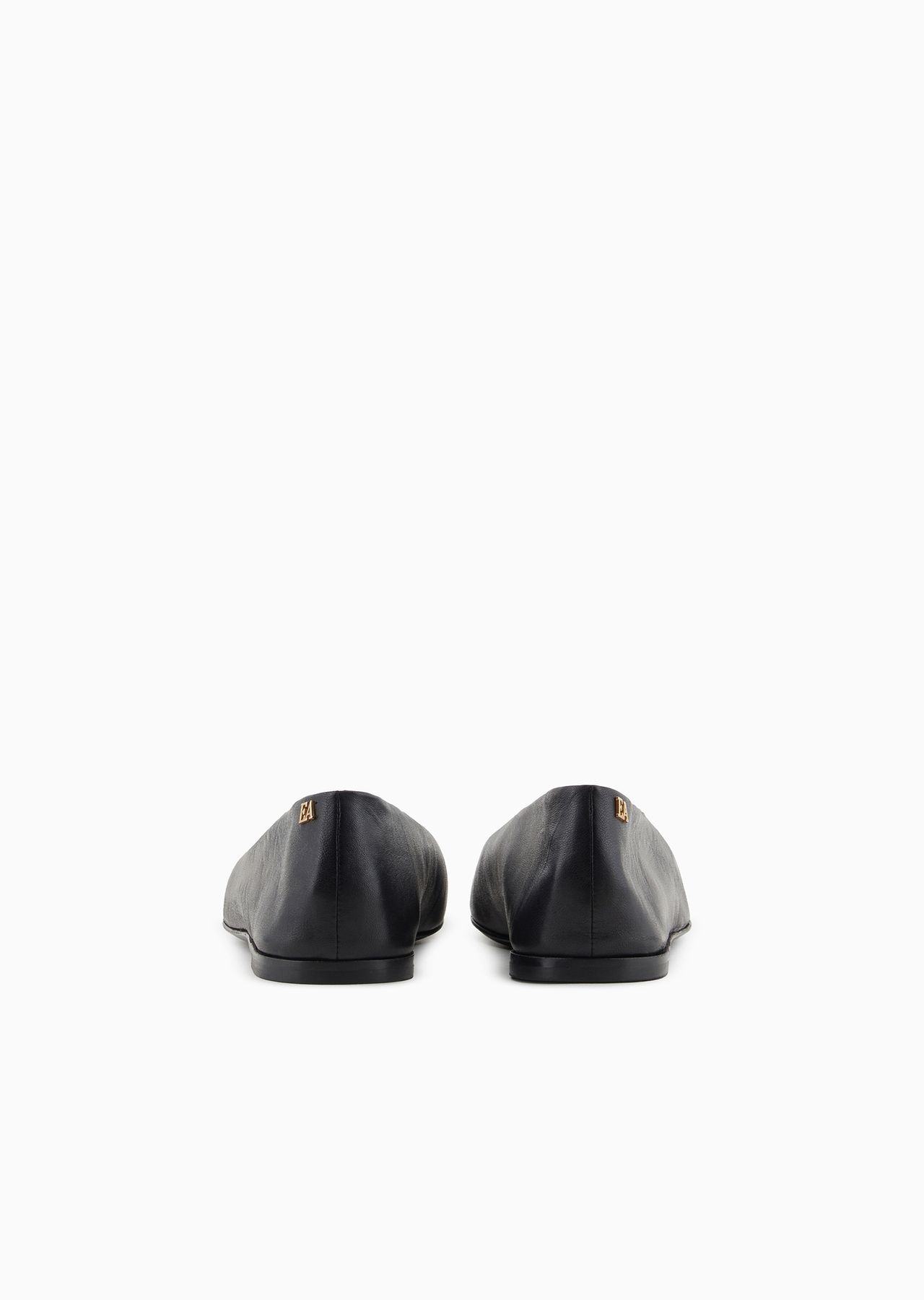 Nappa-leather square-toed ballerinas - 4