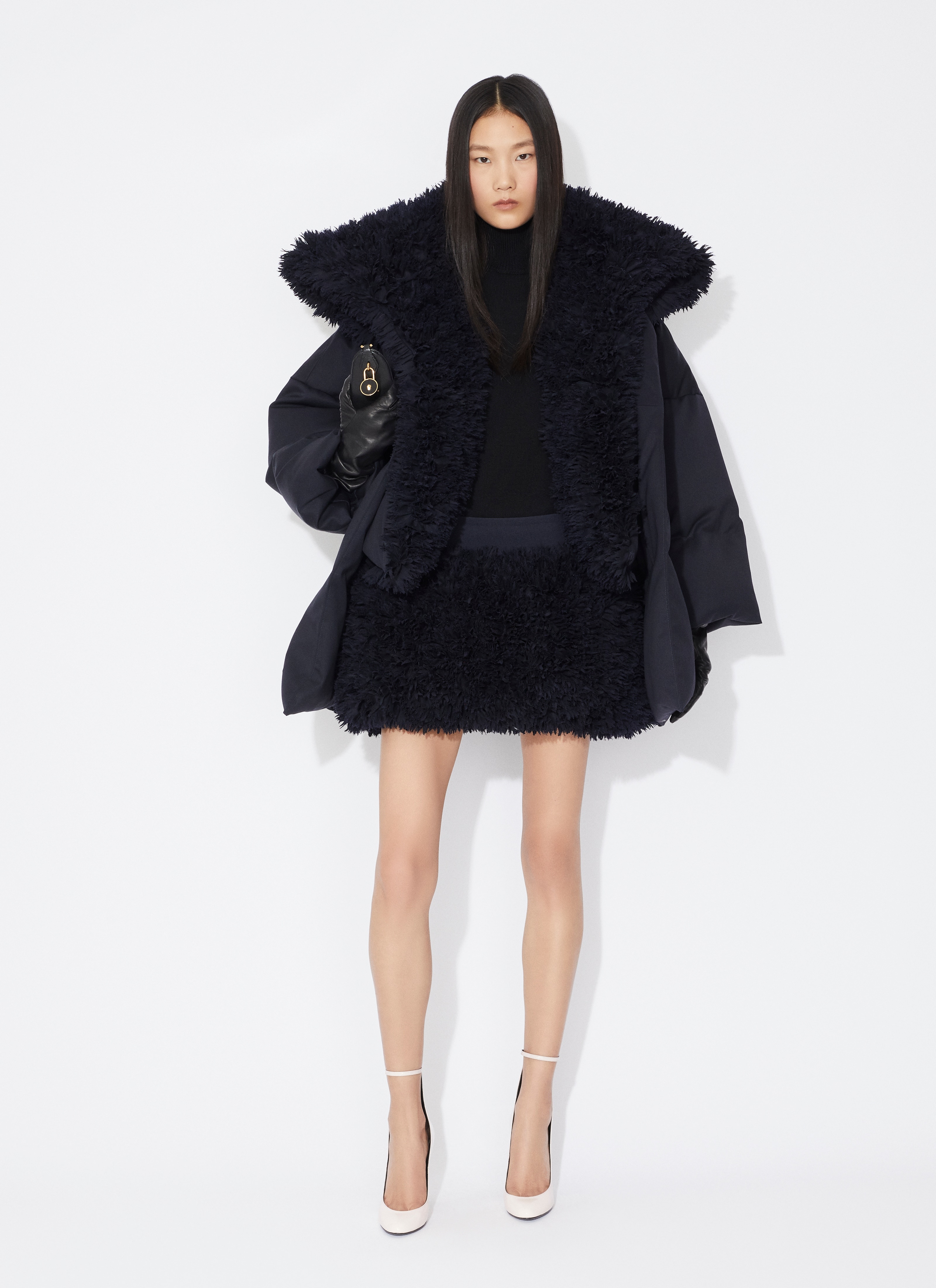 EMBROIDERED FRILL SKIRT - 2
