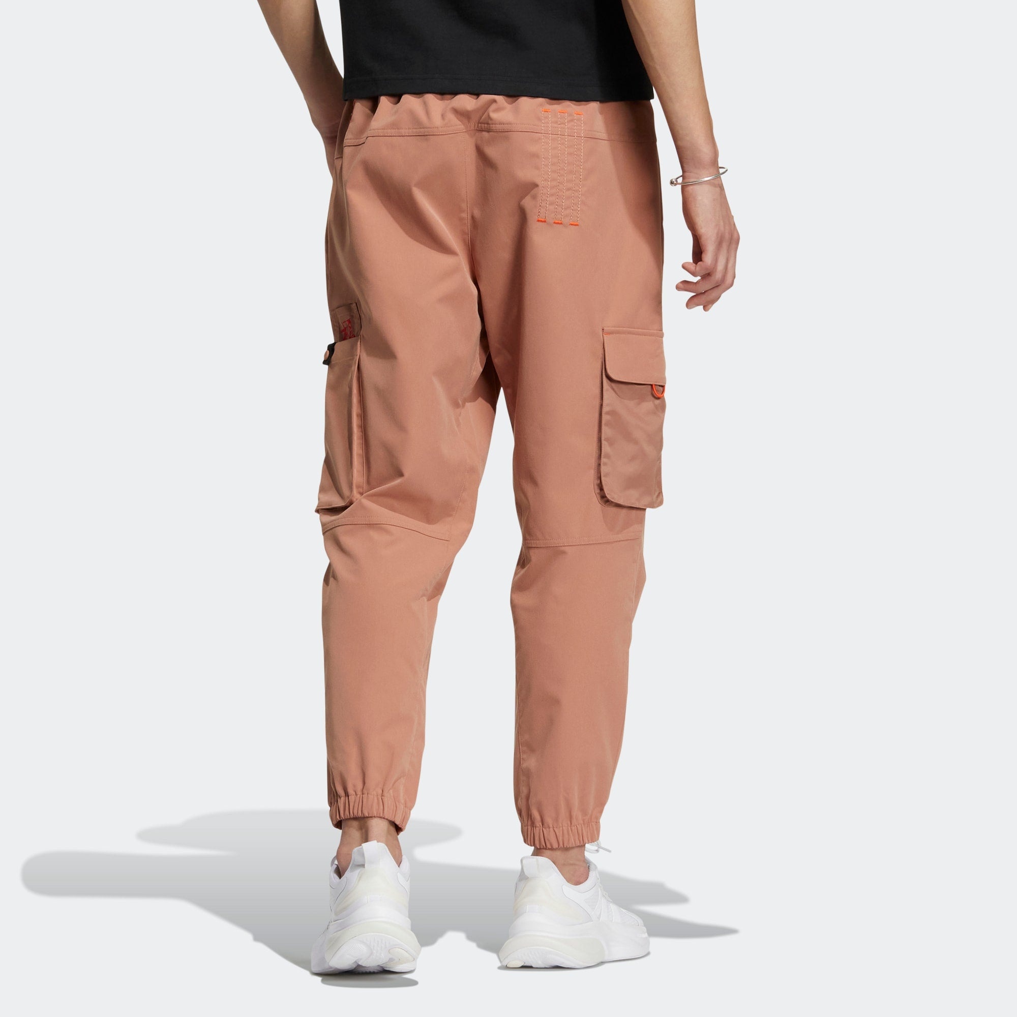 adidas CNY Sportswear Pants 'Brown' HZ3030 - 3