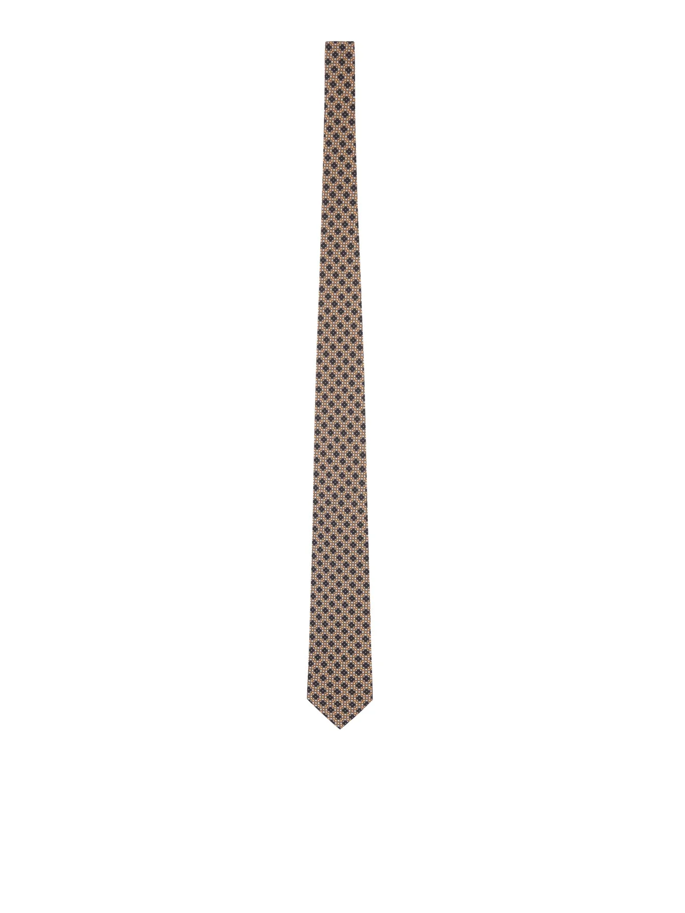 MICRO-PATTERNED SILK TIE - 1