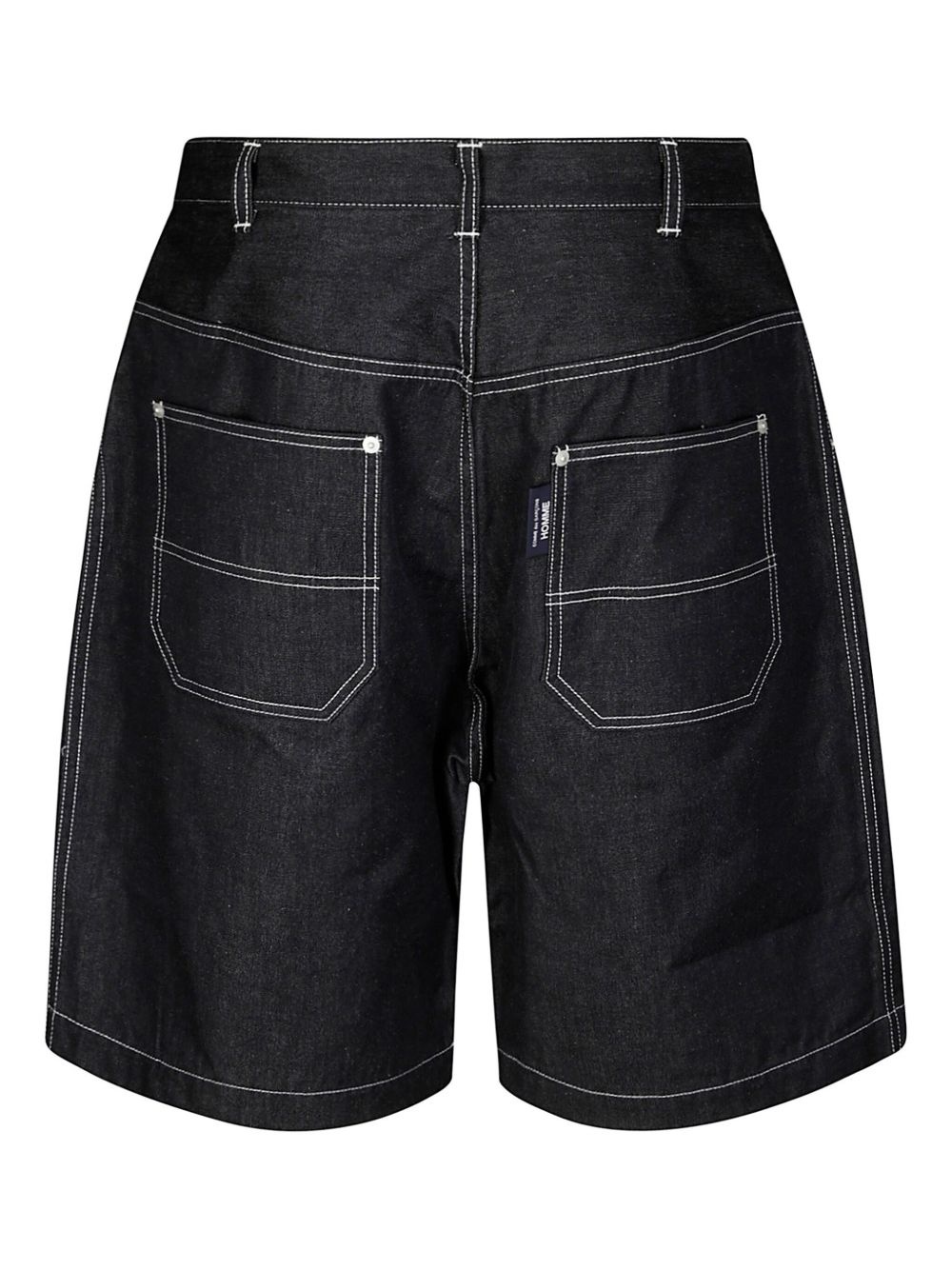 denim bermuda shorts - 2