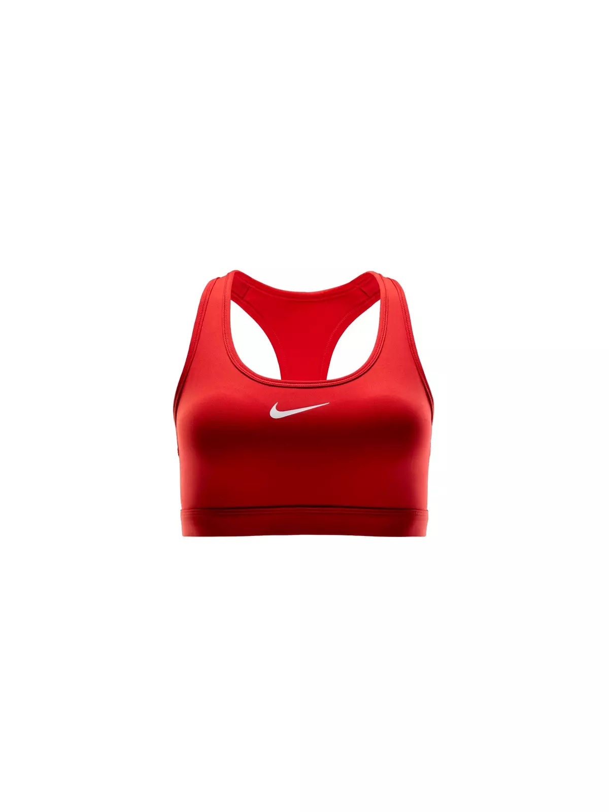 Women's Swoosh Medium Support Padded Sports Bra - Red - 6