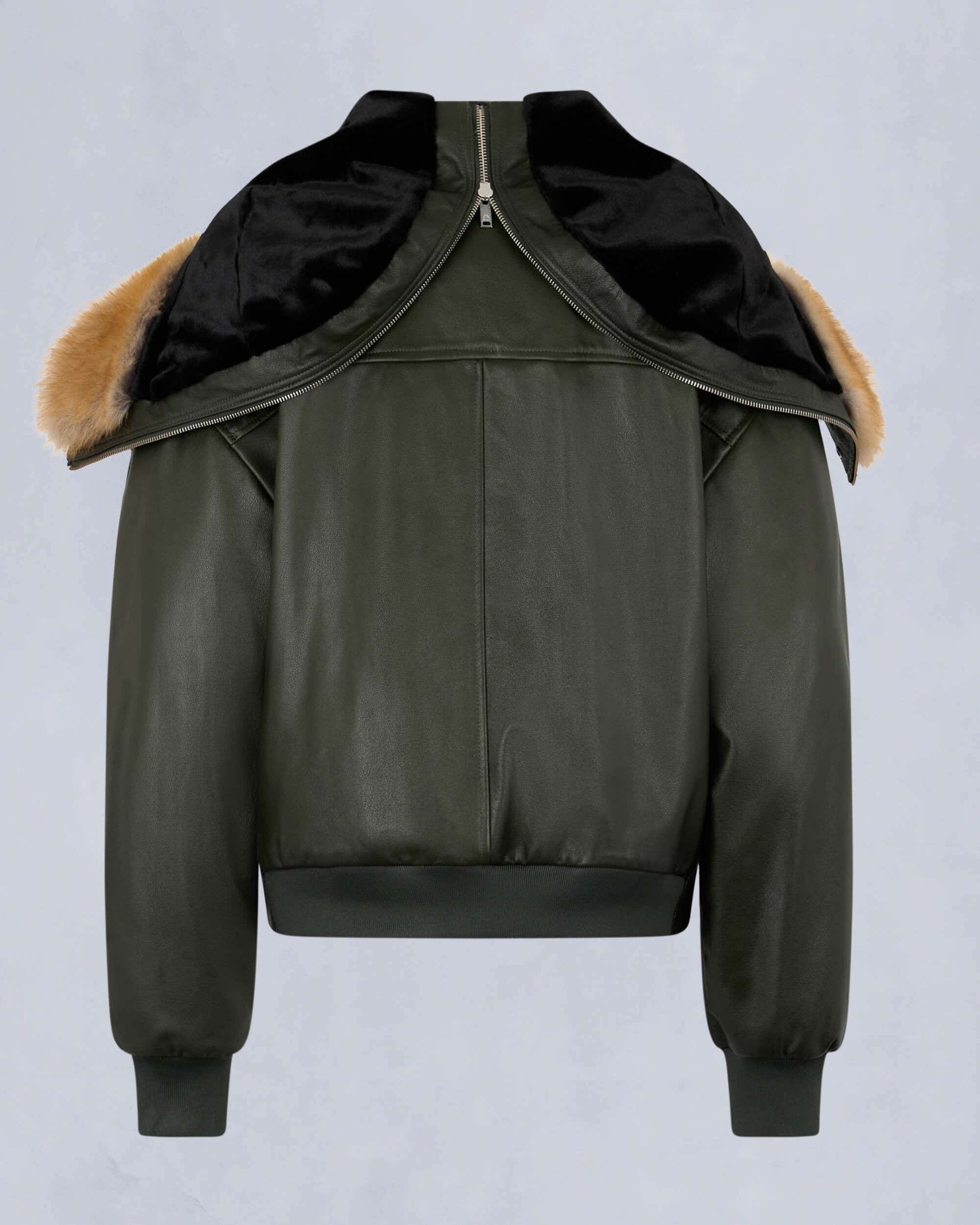 AJR SPLIT HOOD BOMBER JACKET - 6