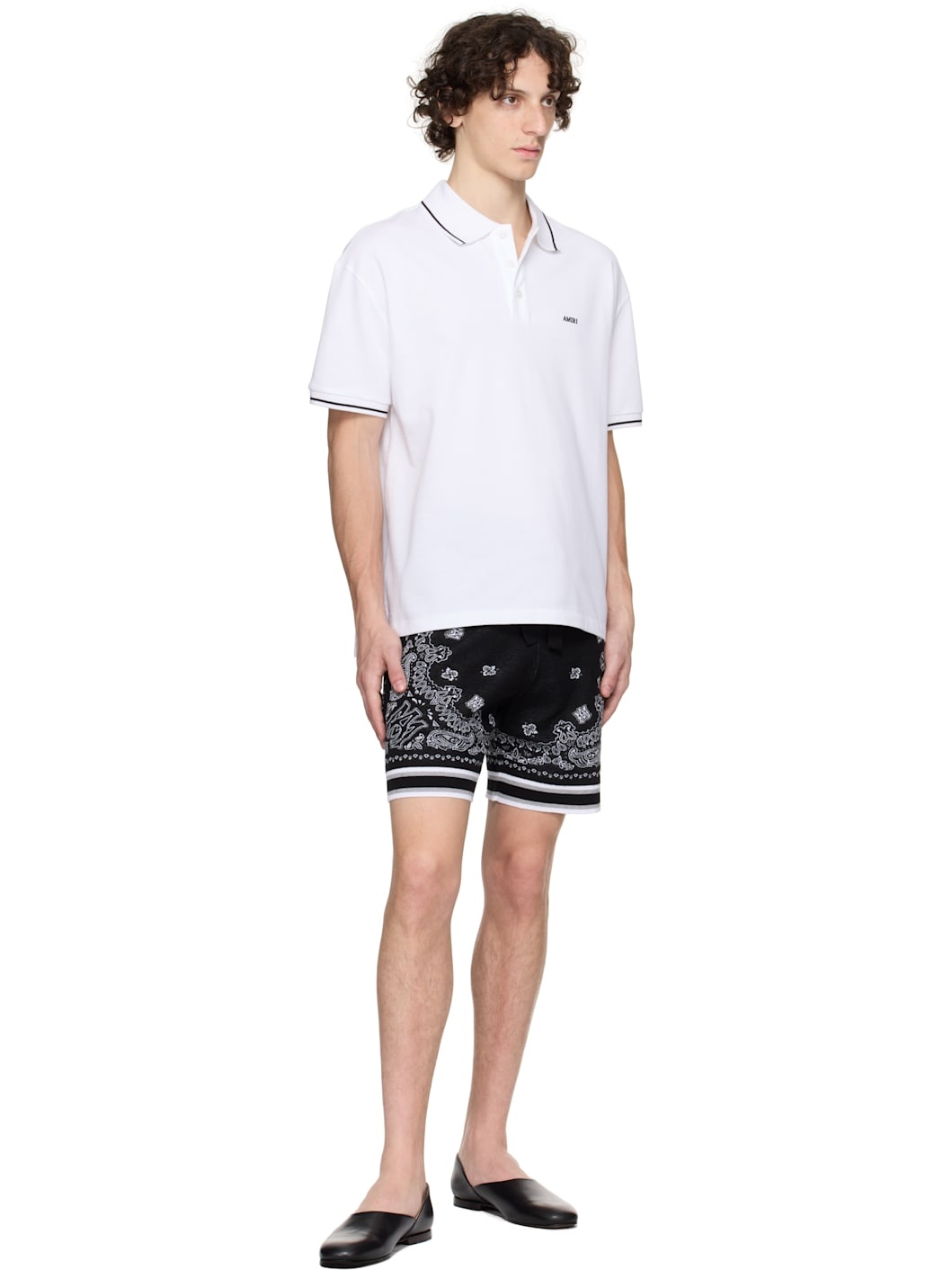 White 'AMIRI' Polo - 4