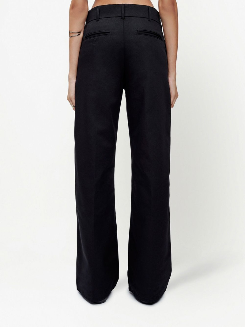 wide leg low-rise trousers 4