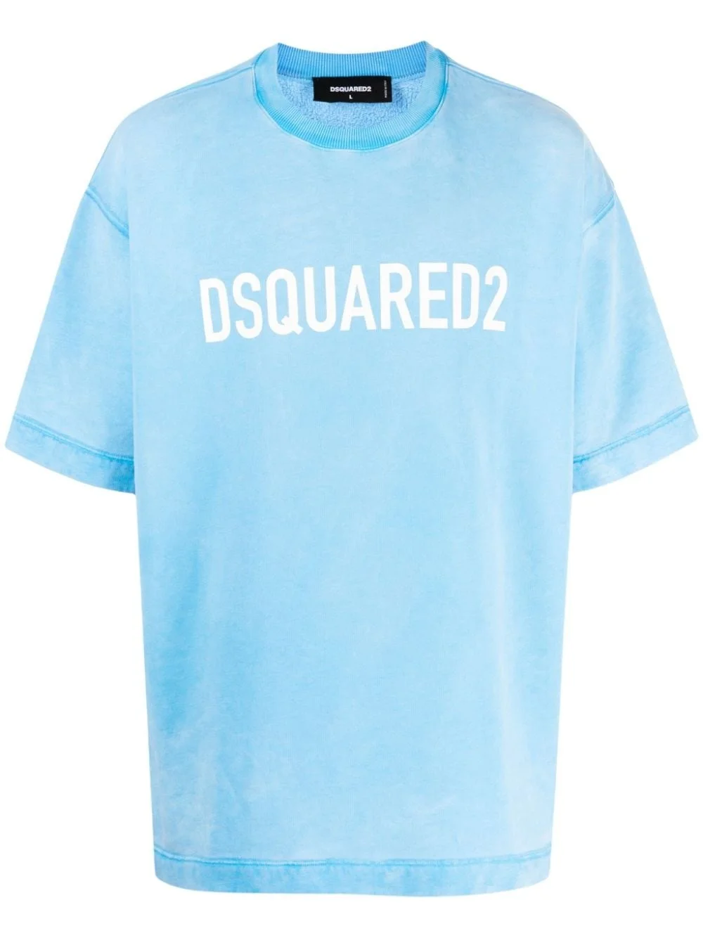 logo-print short-sleeve sweatshirt - 1