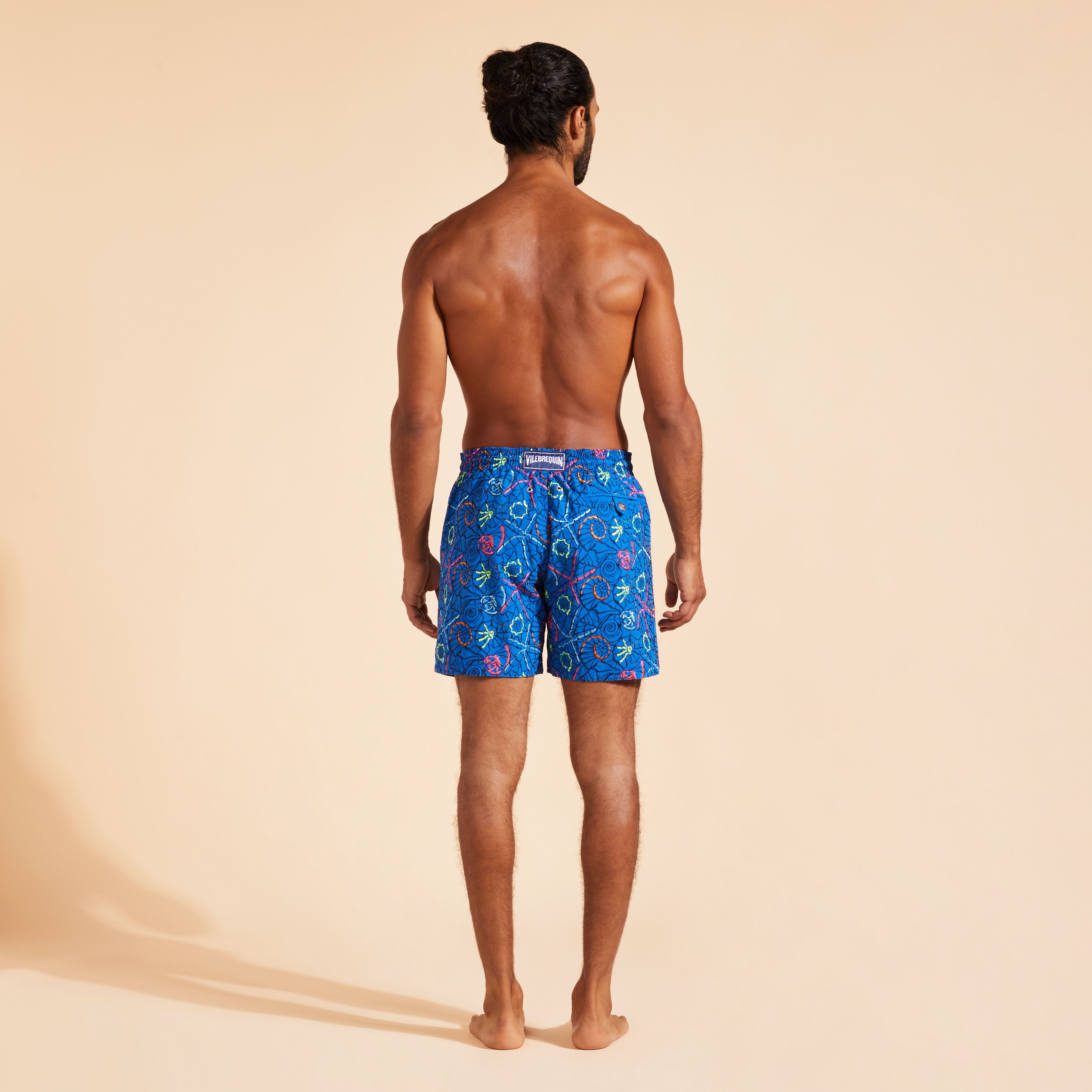 Men Swim Shorts Embroidered Noumea Sea - Limited Edition - 4