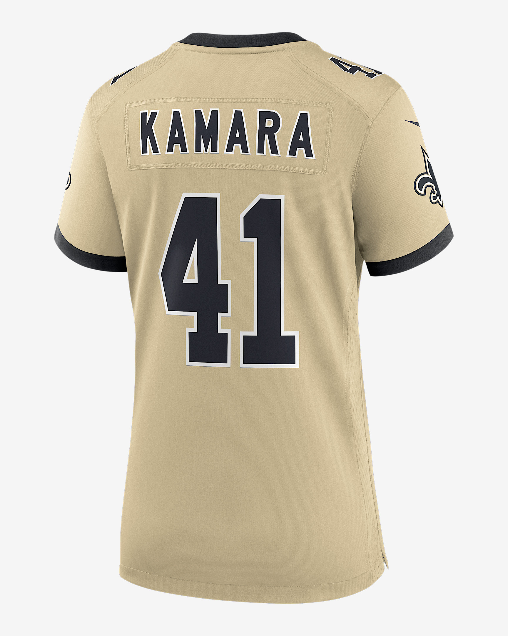 Alvin Kamara New Orleans Saints Women’s Nike NFL Game Jersey - 2