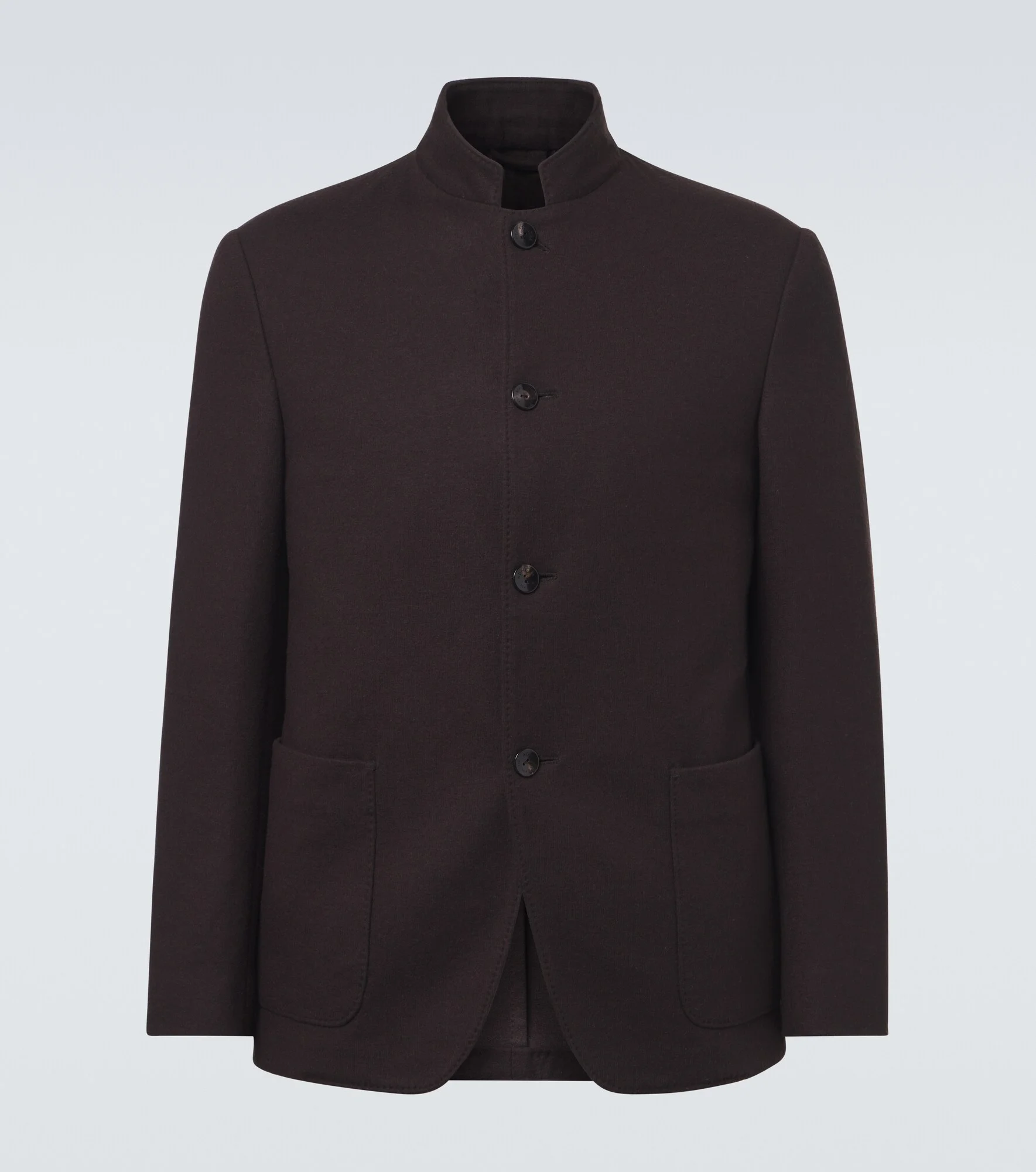 Wool and cashmere jacket - 1
