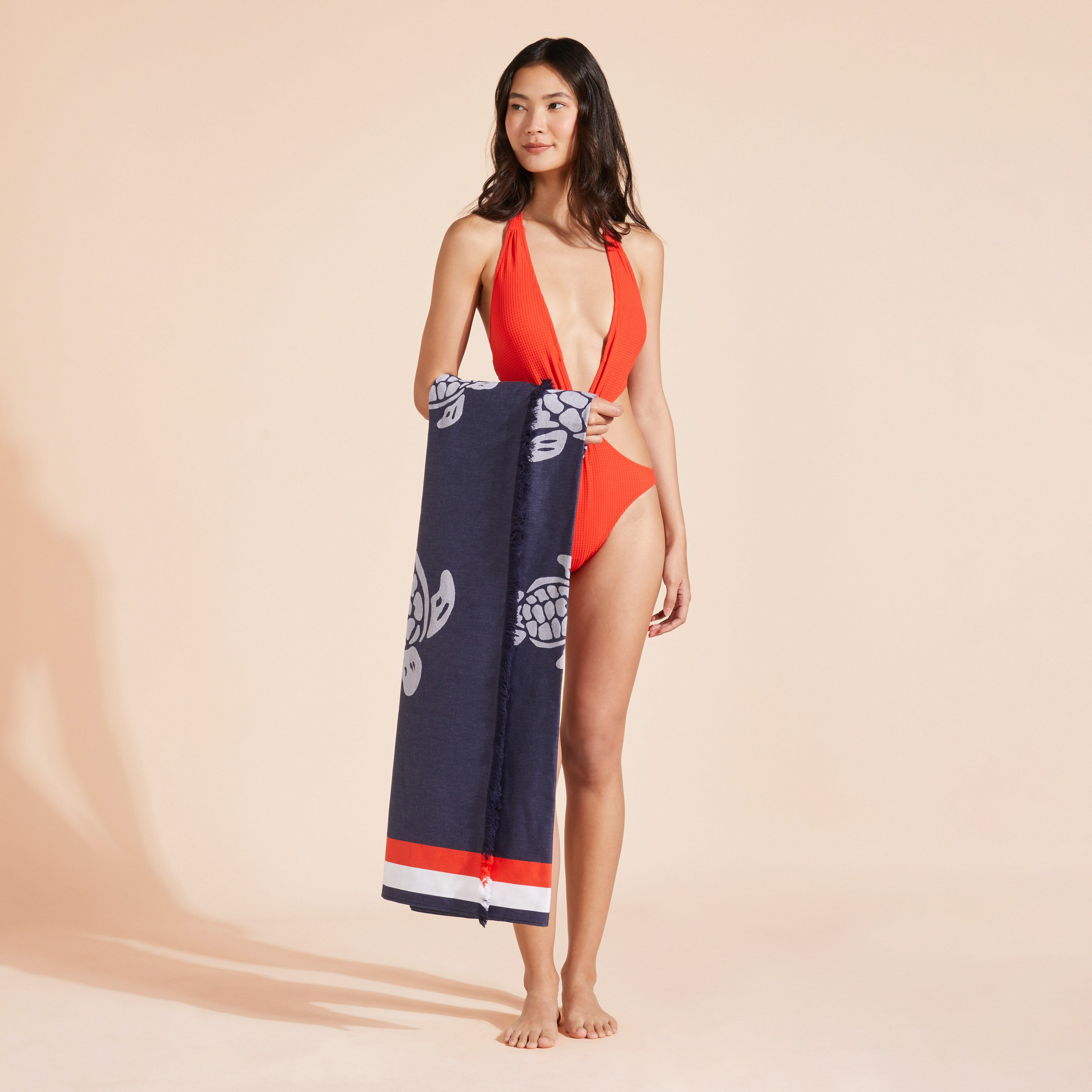 Unisex Big Towel Ronde des Tortues - 4
