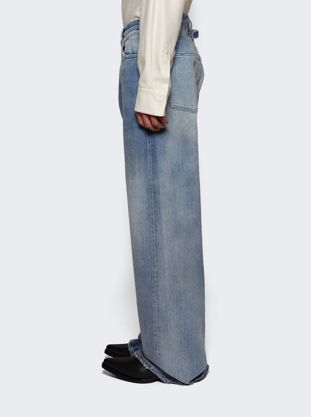 5 Pockets Jeans Light Blue - 3