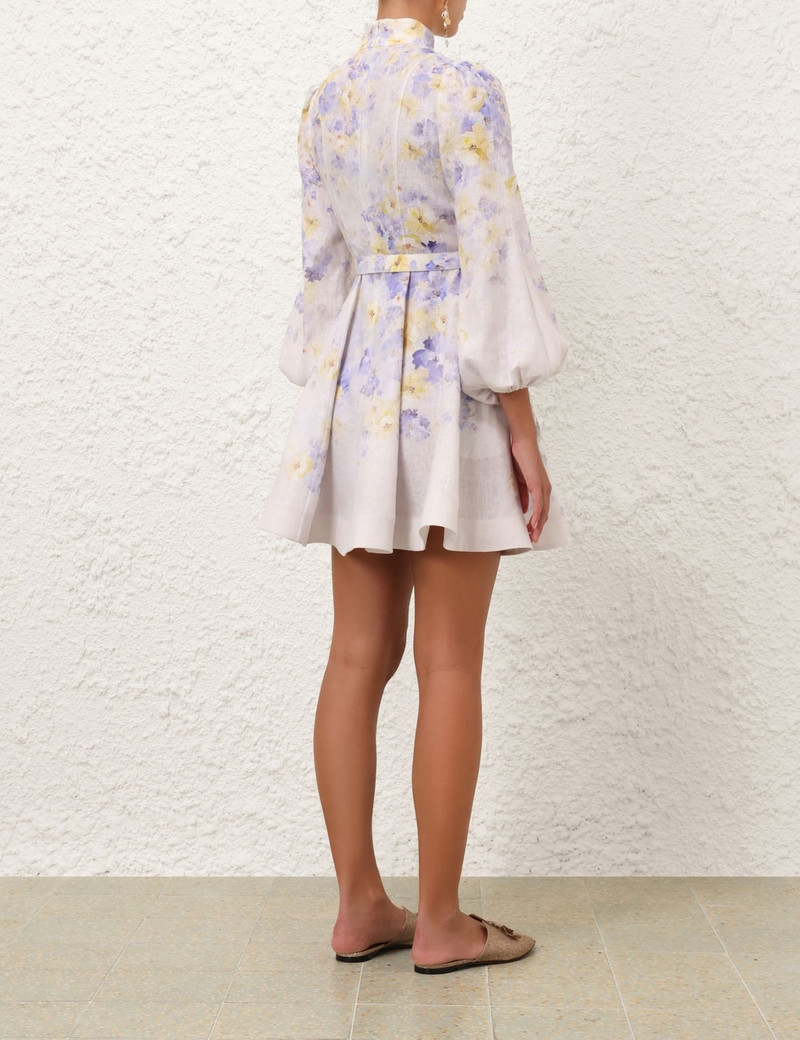 CRUSH BUTTONED MINI DRESS 4