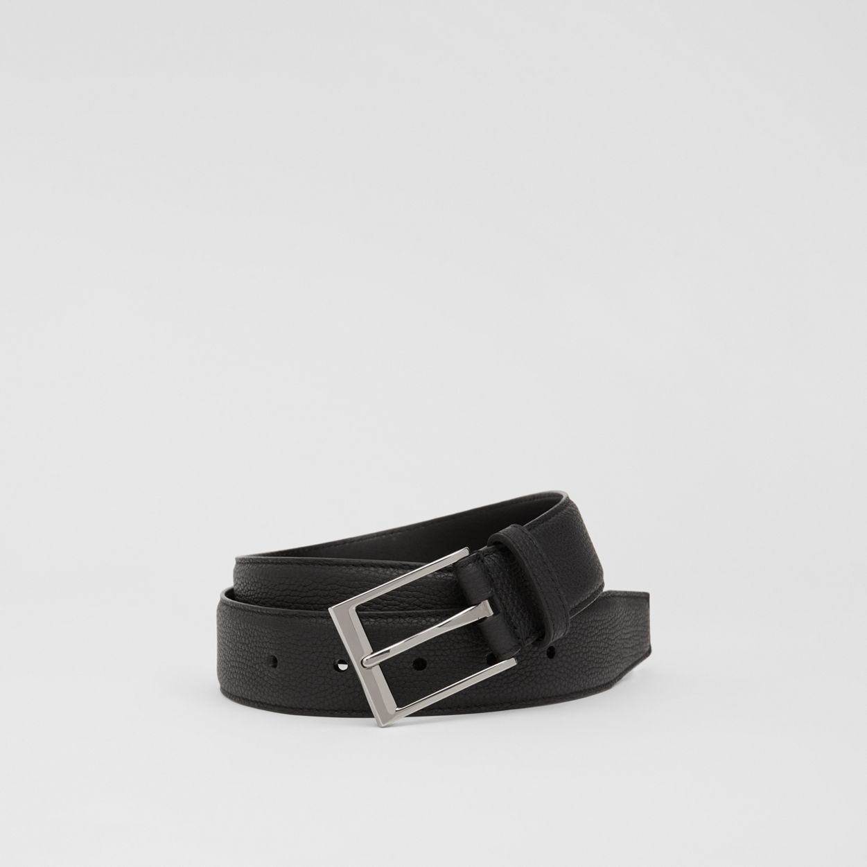 Grainy Leather Belt - 1