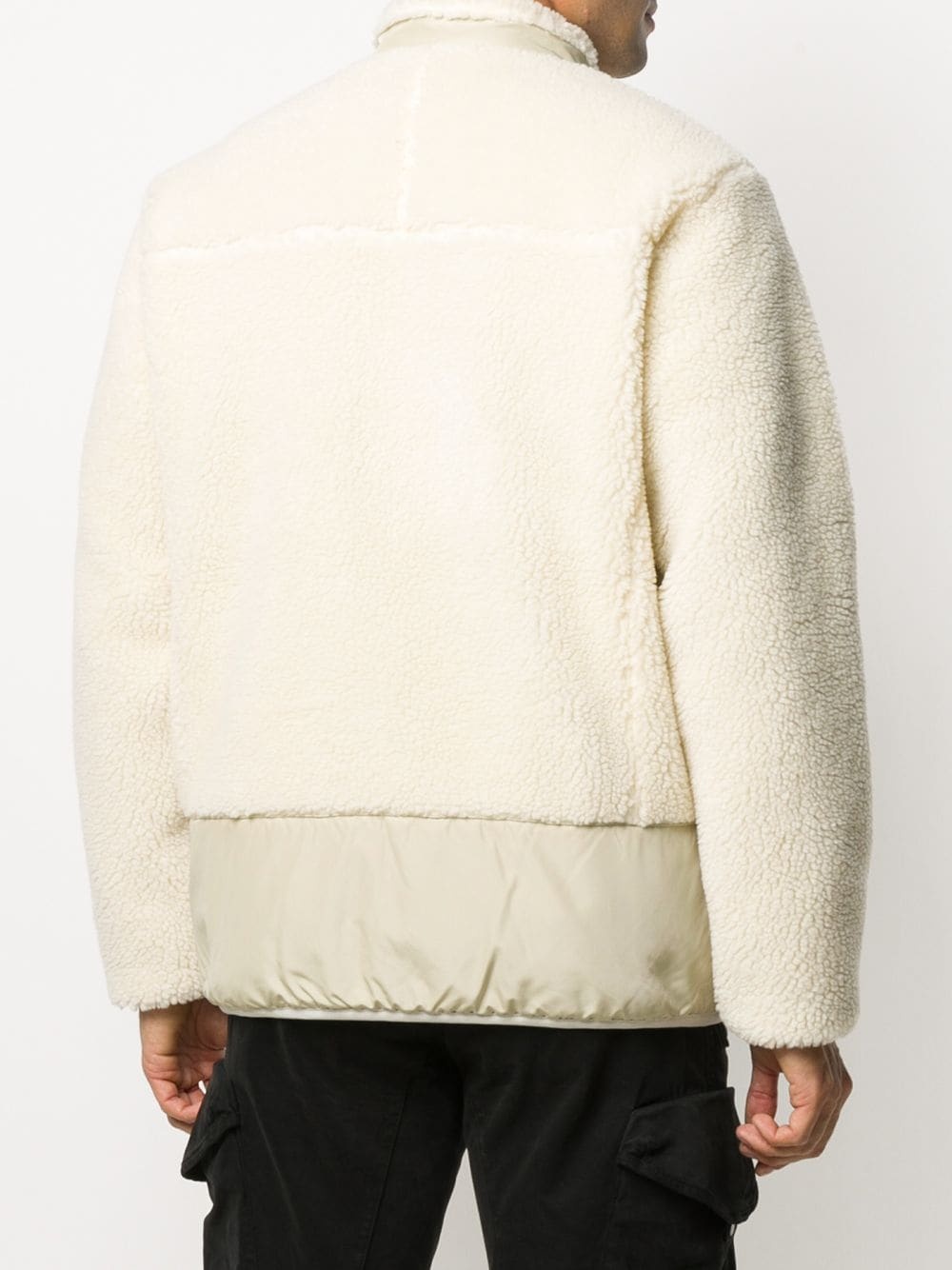 shearling bomber jacket - 4