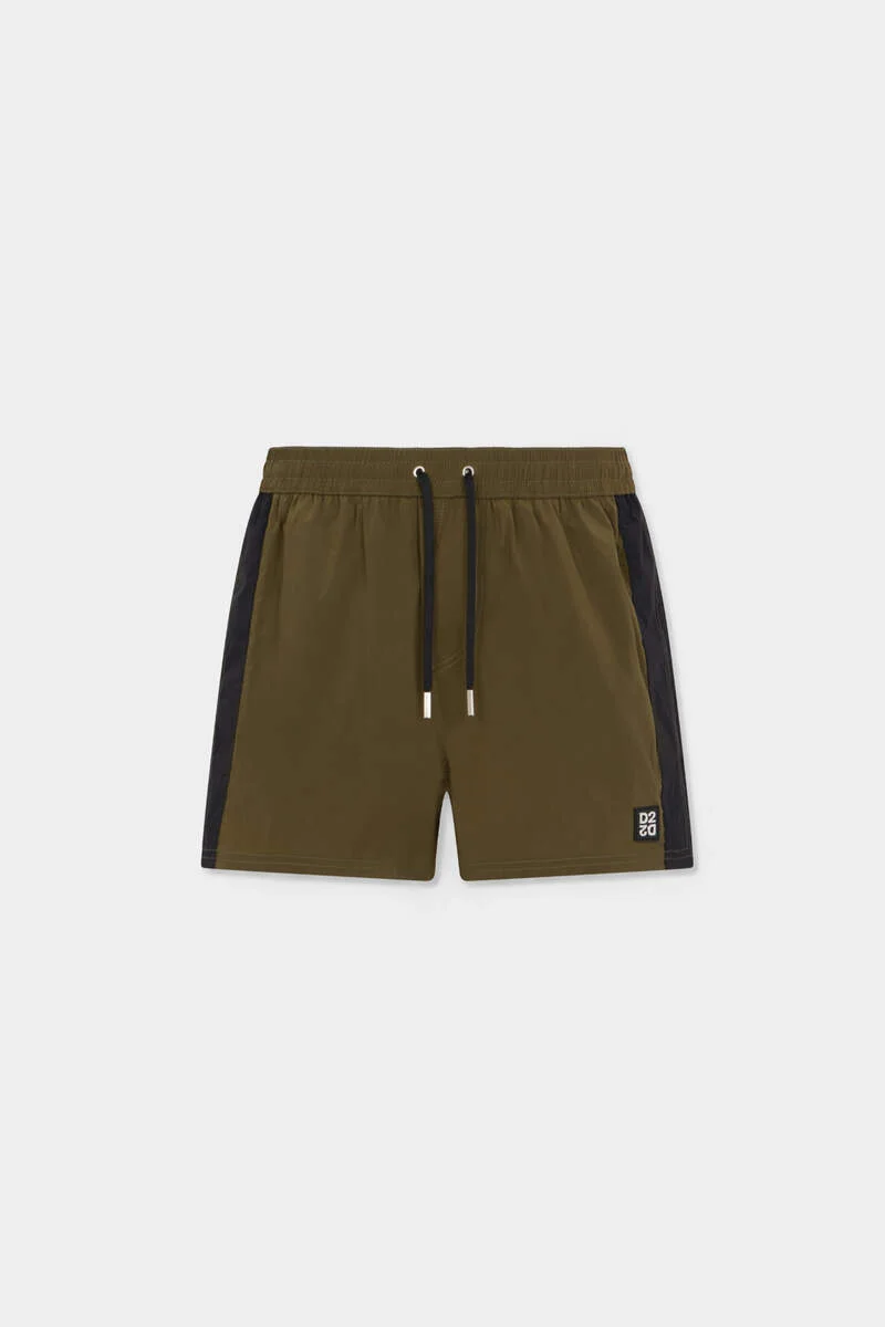 D2 UPSIDE DOWN MIDI SWIM BOXER - 1