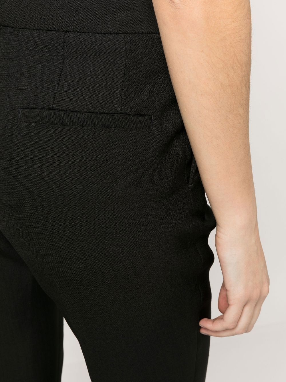 pressed-crease tailored trousers - 5