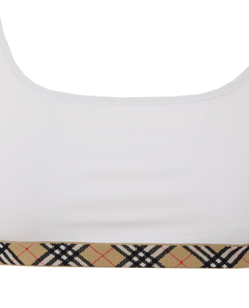 Burberry Top White Polyamide 3
