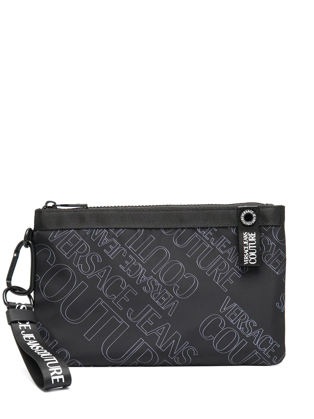 logo print pouch - 1