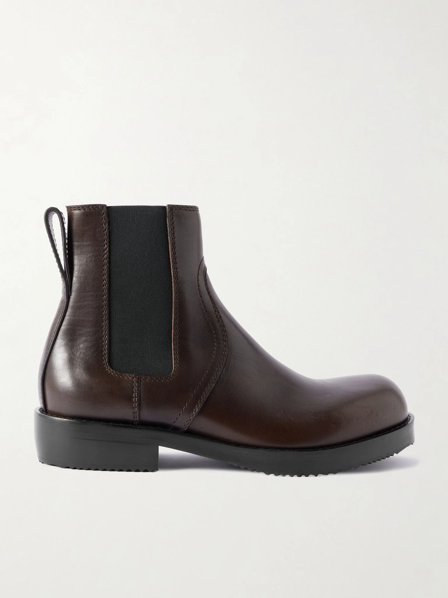 Leather Chelsea Boots Dark brown - 1