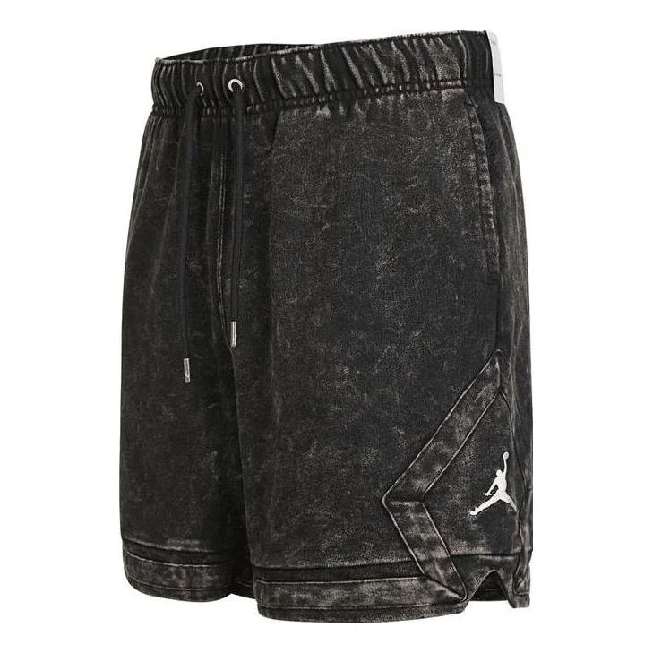 Nike Essentials Logo Printing Drawstring Straight Shorts Black DR3093-010 - 1
