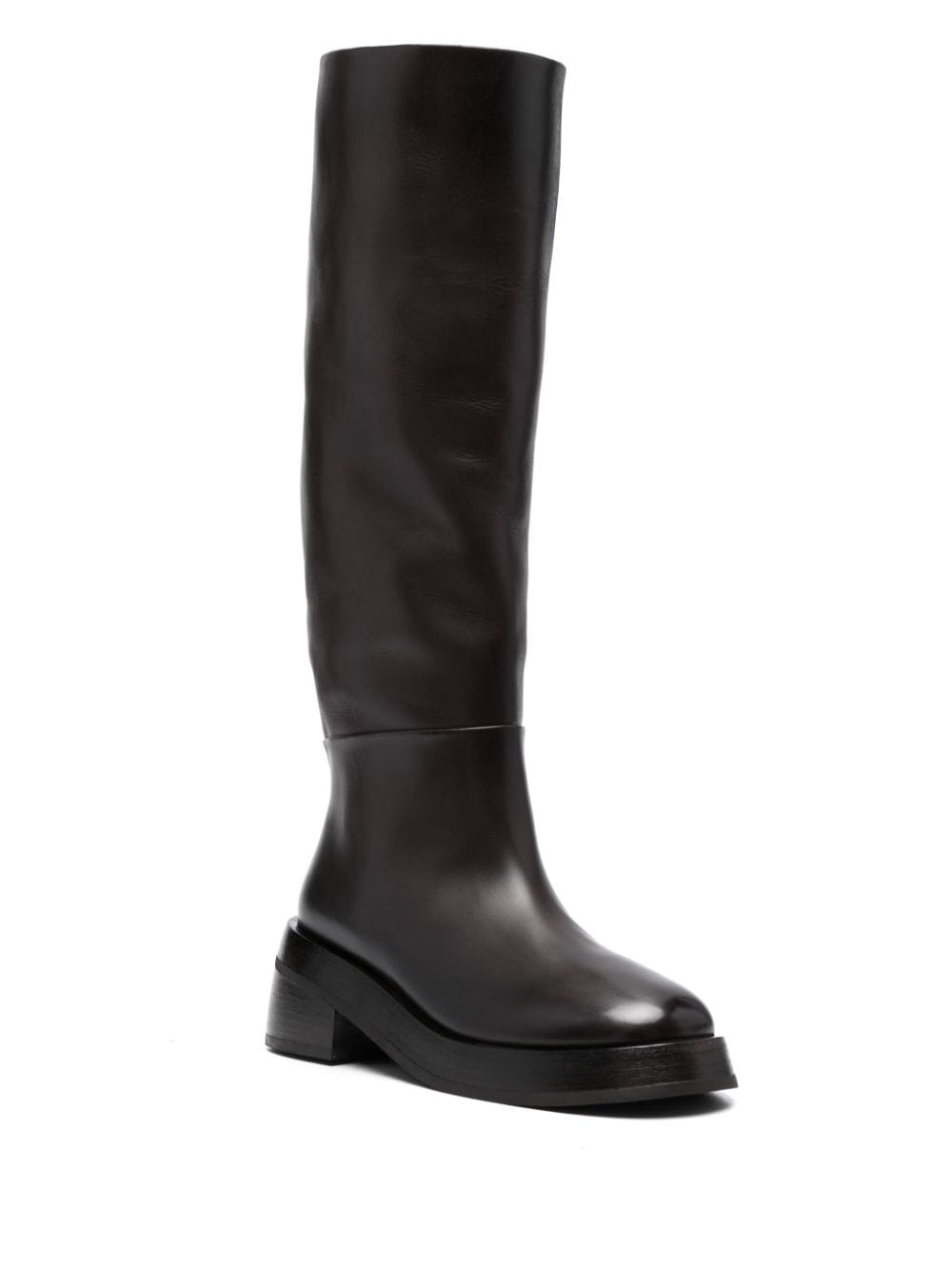 Chamois 60mm leather boots - 2