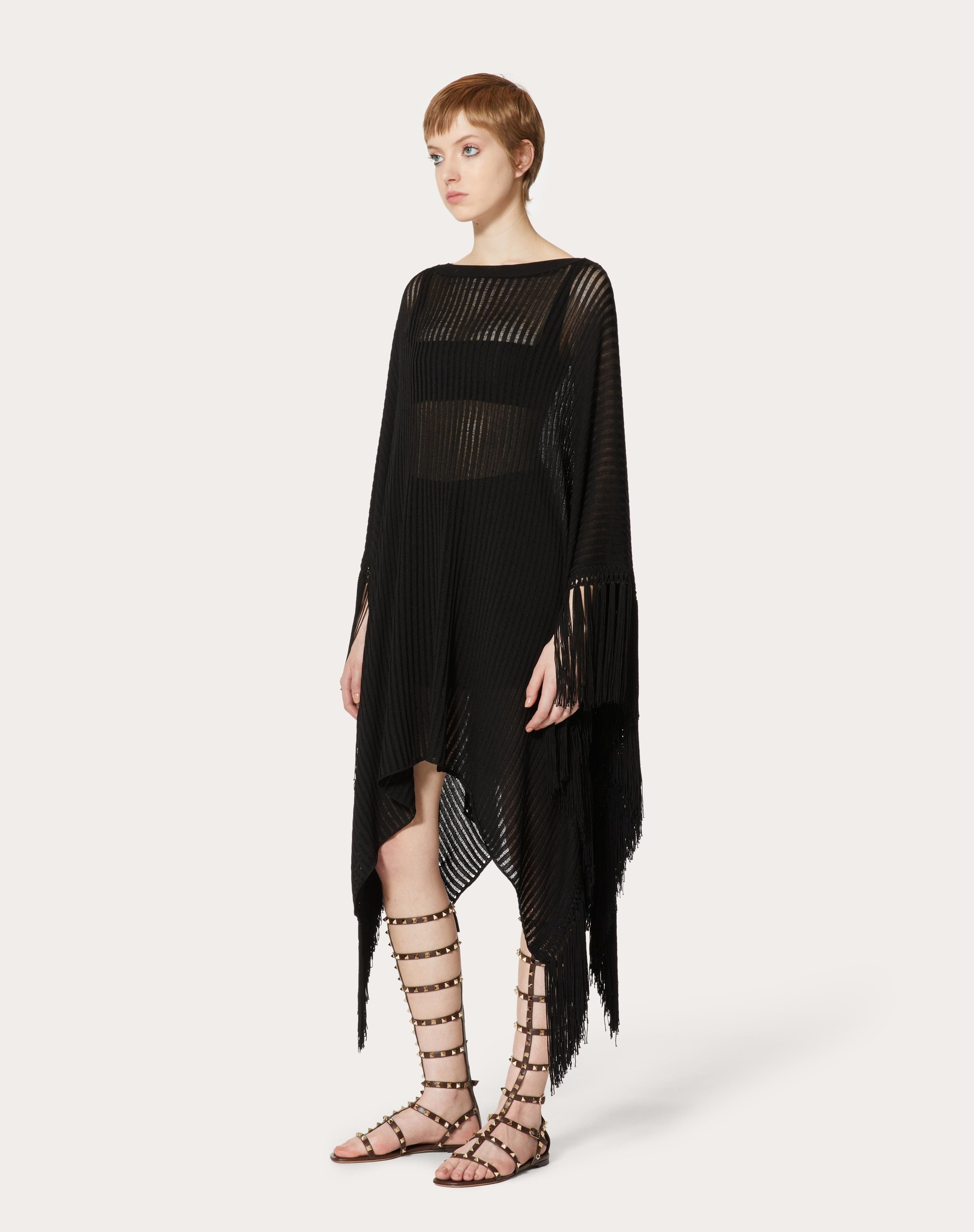 VISCOSE PONCHO - 2