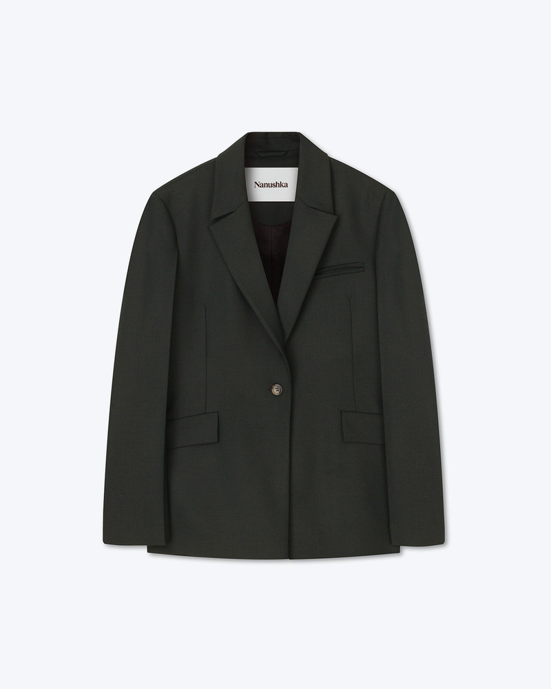 ZEVA - Tailored blazer - Pine green 1