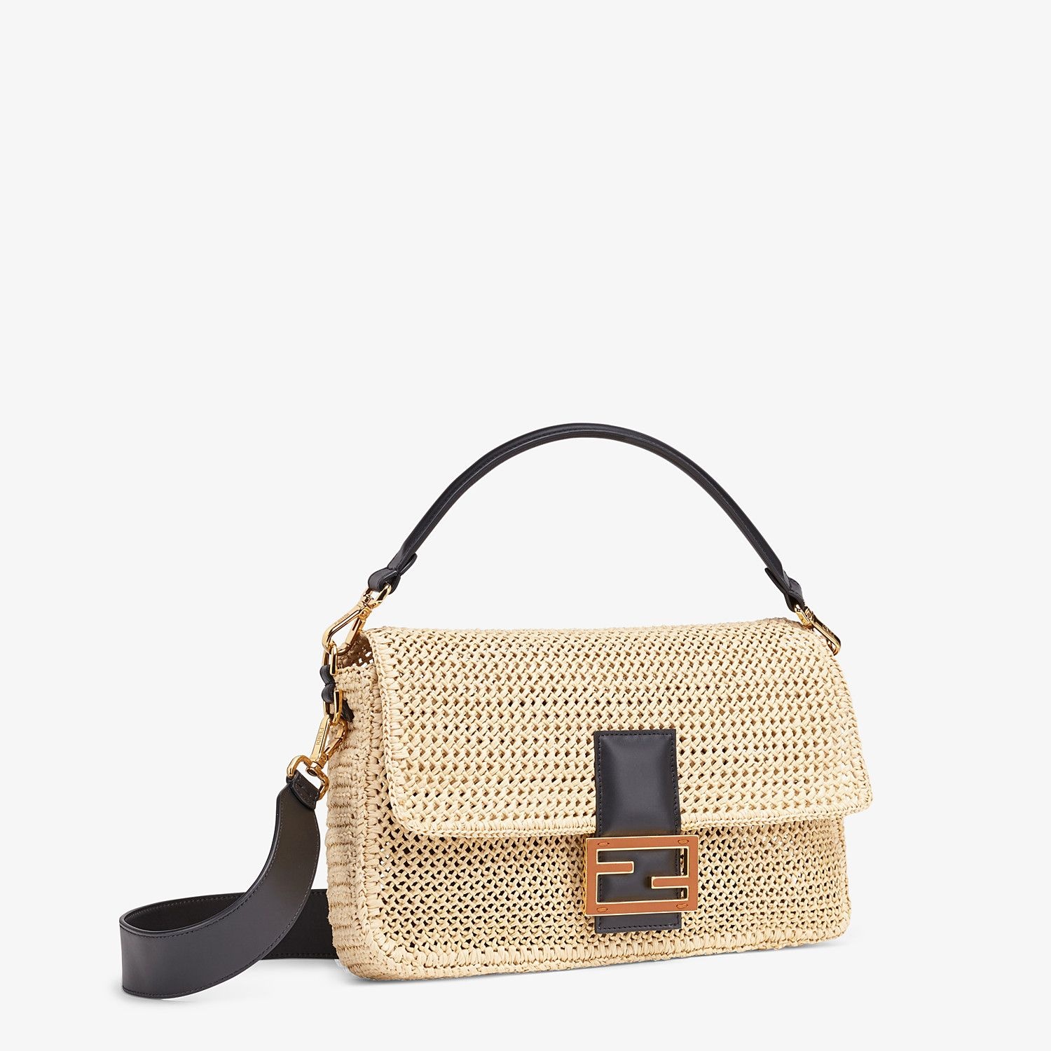 Natural straw bag - 3