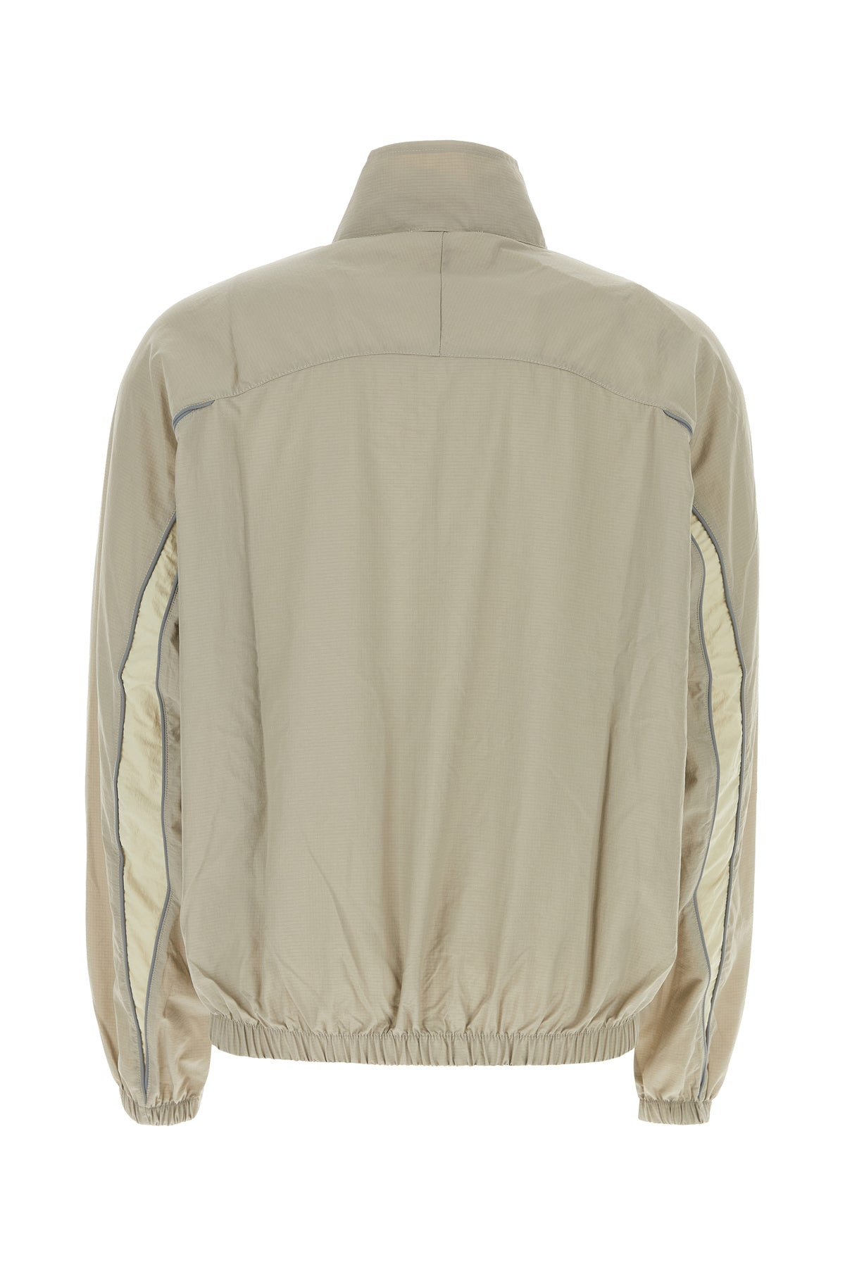 Dove grey nylon windbreaker - 2